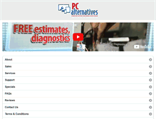 Tablet Screenshot of pcalt.biz